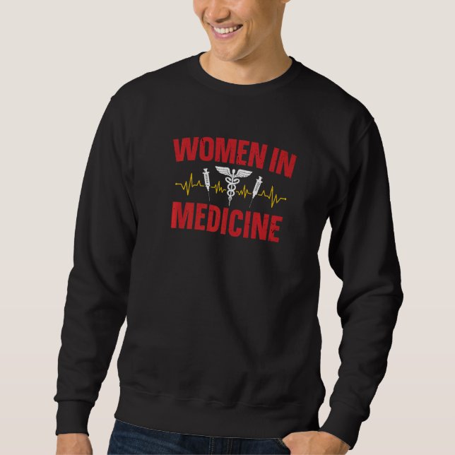 Moletom Women In Medicine Future Doctor Pre Med Student Gr (Frente)