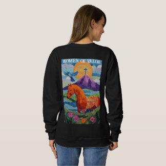 Moletom Women of Valor Quilt, Women's Sweatshirt