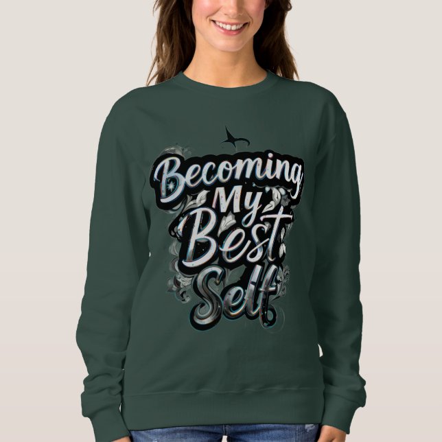 Moletom Women’s Motivational Hoodie | Inspirational Quote  (Frente)