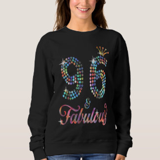 Moletom Womens 96 & Fabulous 1925 96th Celebration For Lad