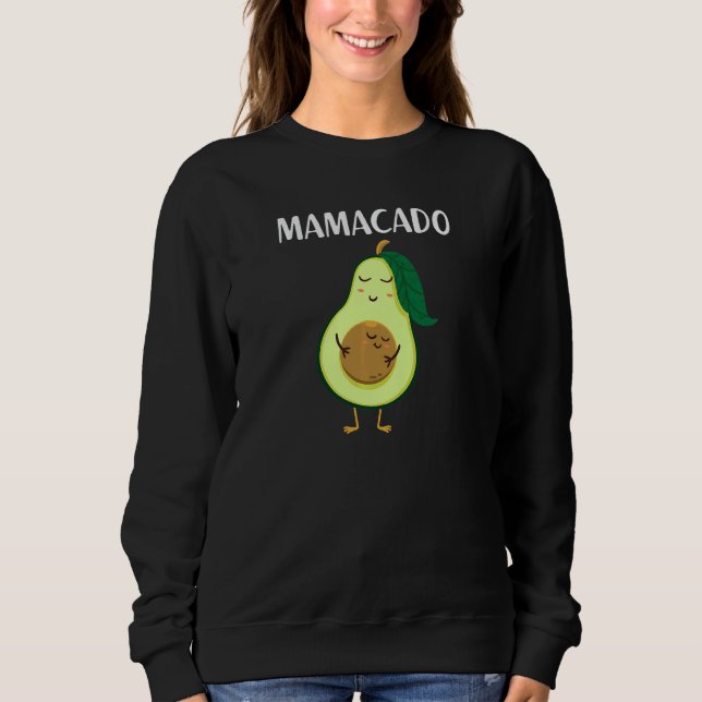 Moletom Womens Avocado  Mama Avocado  Mom Avocado (Frente)
