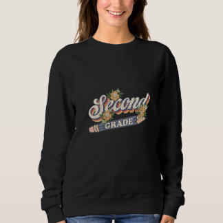 Moletom Womens Back To School Second Grade 2nd Grade Penci