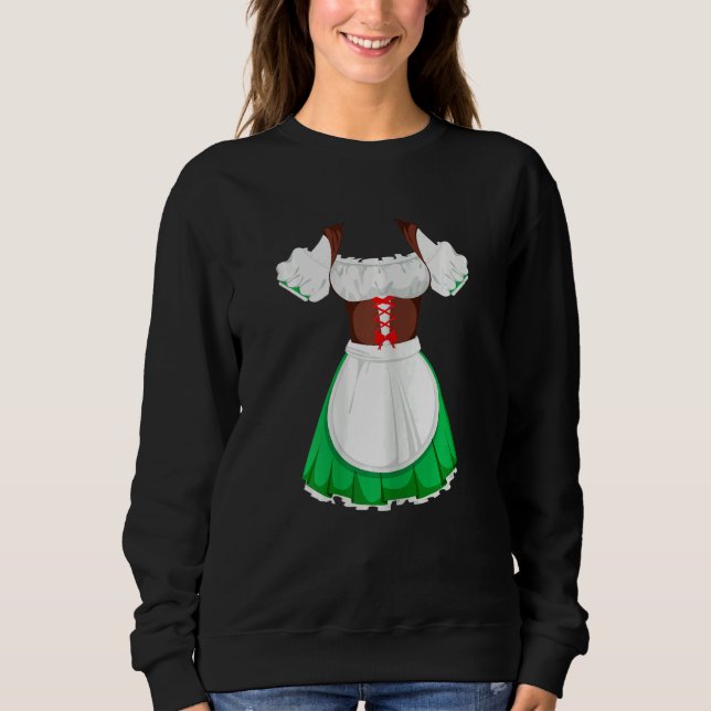 Moletom Womens Beer festival in germany women's suit dirnd (Frente)