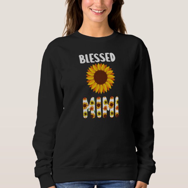 Moletom Womens blessed mimi granny (Frente)