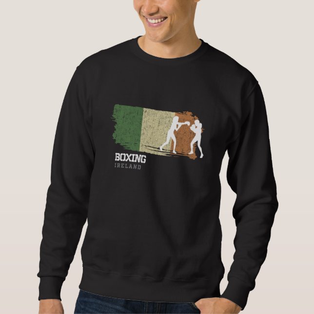 Moletom Womens Boxing Ireland Combat Sports Fighter Boxing (Frente)