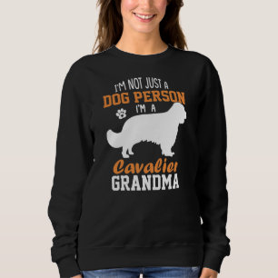 Moletom Womens Cavalier King Charles Spaniel Grandma Dog