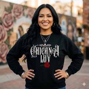 Moletom Womens Chicana Love