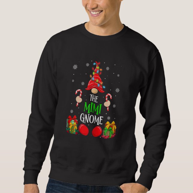 Moletom Womens Christmas Mimi Gnome Matching Family Xmas T (Frente)