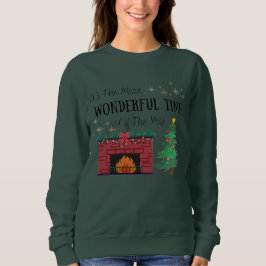 Moletom Womens Crewneck Most Wonderful Time of The Year