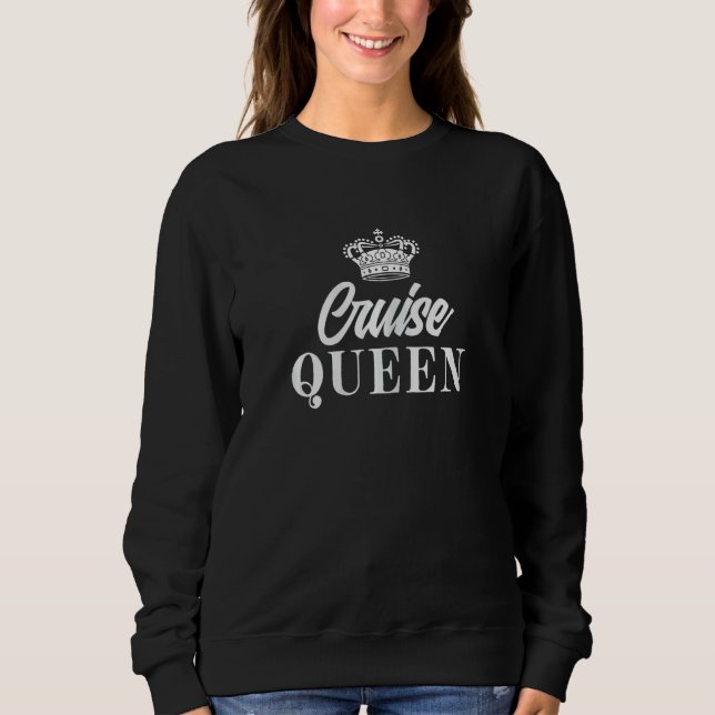 Moletom Womens Cruising Girls Cruise Queen (Frente)