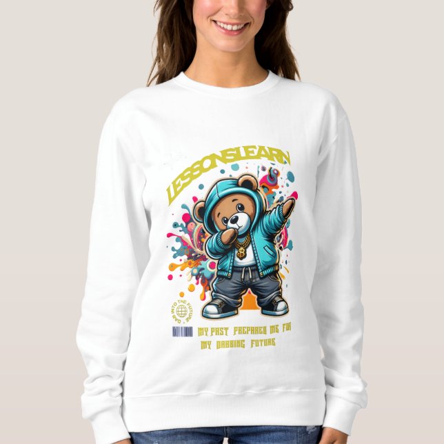 MOLETOM WOMEN'S DABBING FUTURE LESSONS LEARN SWEATSHIRT  (Frente)