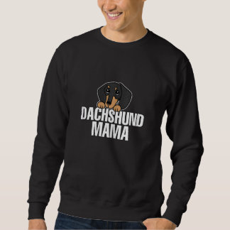 Moletom Womens Dachshund Mama  Dog Mom design