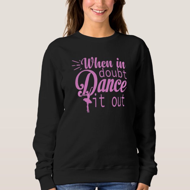 Moletom Womens Dance Mães Autografar Dance Mães Merch Cry  (Frente)