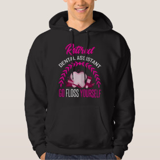 Moletom Womens Dental Assistant Retiremen Retired Dental A