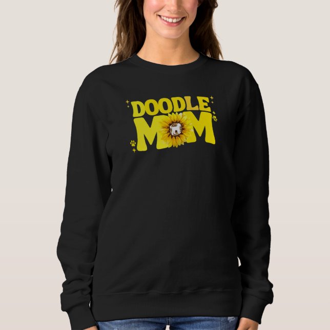 Moletom Womens Doodle Mom Labradoodle Bernedoodle Goldendo (Frente)