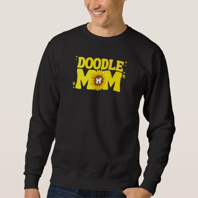 Moletom Womens Doodle Mom Labradoodle Bernedoodle Goldendo (Frente)