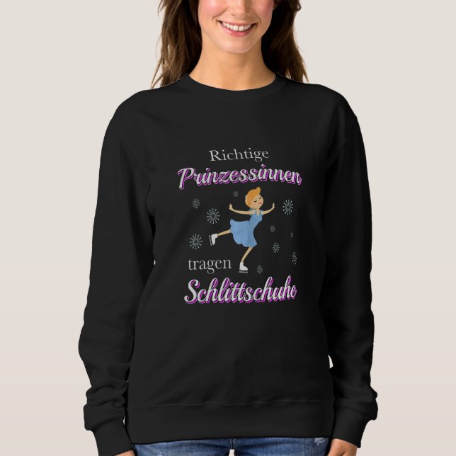 Moletom Womens Figure Skater Sorvete Danc (Frente)