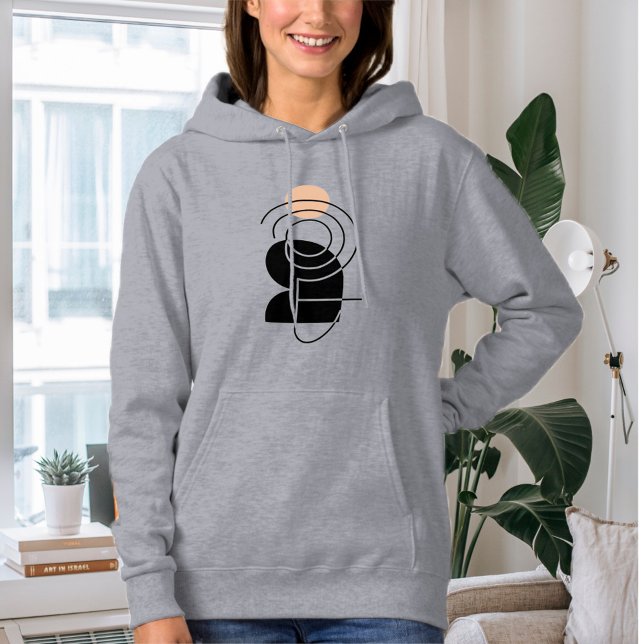Moletom Women's Gray Sweatshirt - Minimalist, Elegant (Criador carregado)