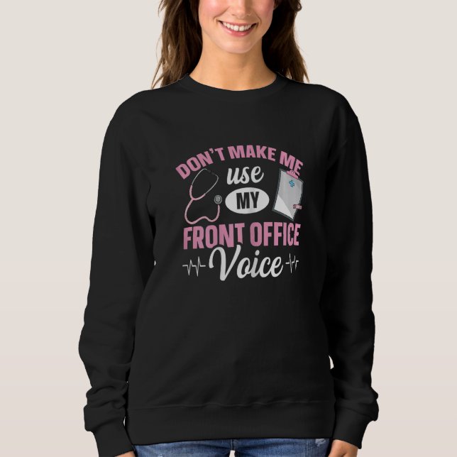 Moletom Womens Healthcare Receptionist Quote for a Medical (Frente)