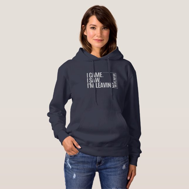Moletom Womens Hoodie | Introvert Social Battery (Frente Completa)