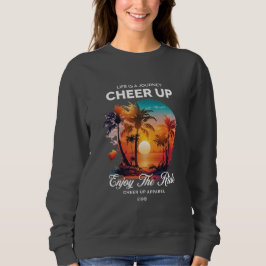 MOLETOM WOMEN'S LIFE'S JOURNEY CHEER UP SWEATSHIRT 