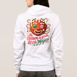 Moletom Women's Magical Gingerbread Cozy Christmas Pullove