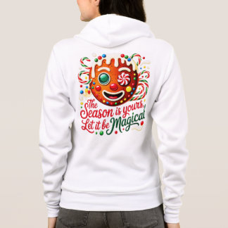 Moletom Women's Magical Gingerbread Cozy Christmas Pullove