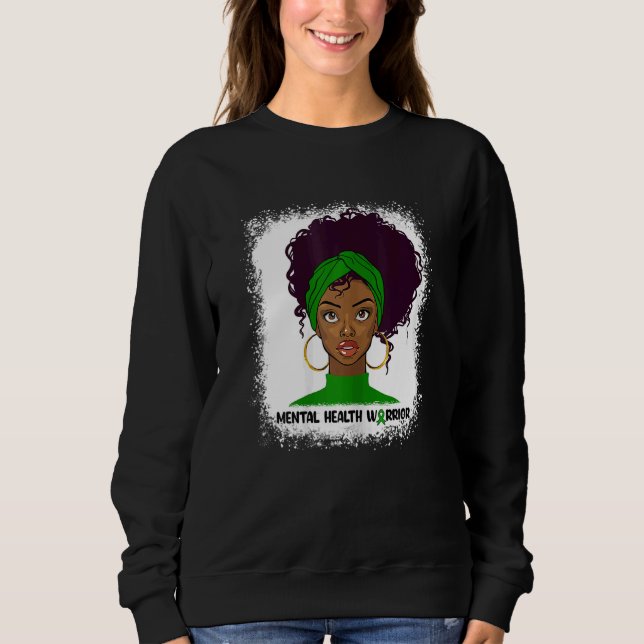 Moletom Womens Mental Health Warrior Support Menta (Frente)