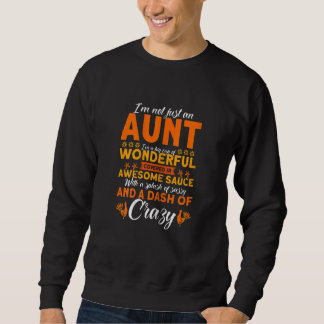 Moletom Womens Not Just An Aunt Big Cup Of Wonderful Thank