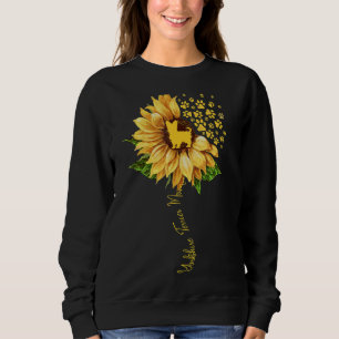 Moletom Womens Sunflower Yorkshire Terrier Mãe Cão