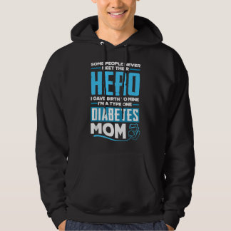 Moletom Womens T1D Mom Diabetic Type 1 Diabetes Awareness