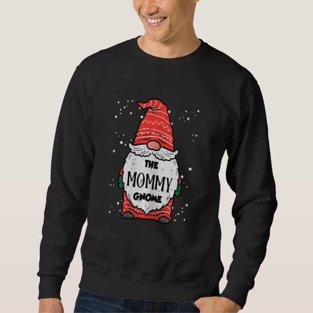 Moletom Womens The Mommy Gnome Xmas Matching Christmas Fam (Frente)