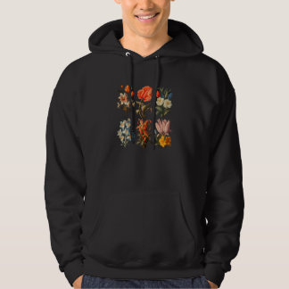 Moletom Womens Vintage Inspired Flower Botanical Chart Flo