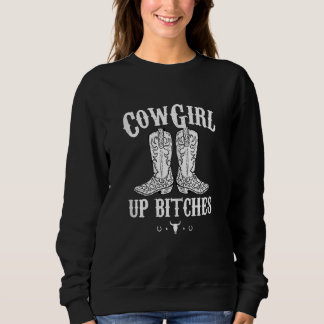 Moletom Womens Western Cowgirl Yeehaw Hippie Boho Cow Bull