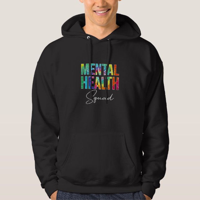 Moletom Womens Women Mental Health Squad Appreciation Day  (Frente)