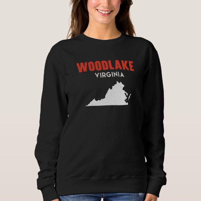 Moletom Woodlake Virginia USA State America Travel Virgini (Frente)