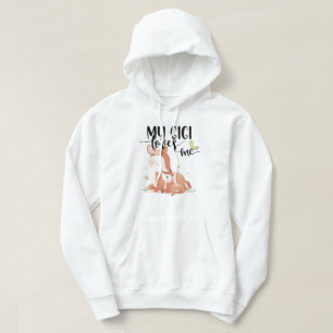 Moletom Woodland Deer Doe and Baby Fawn My Gigi Me ama