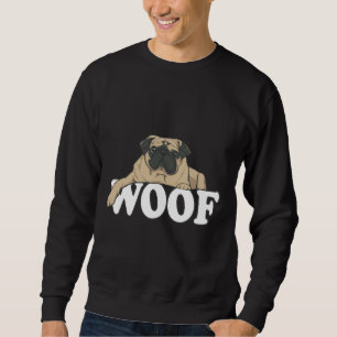 Moletom WOOF - Pug (preto) Classic T-Shirt 36