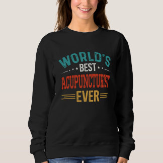 Moletom World's Best Acupuncturist Job Title Acupuncturist