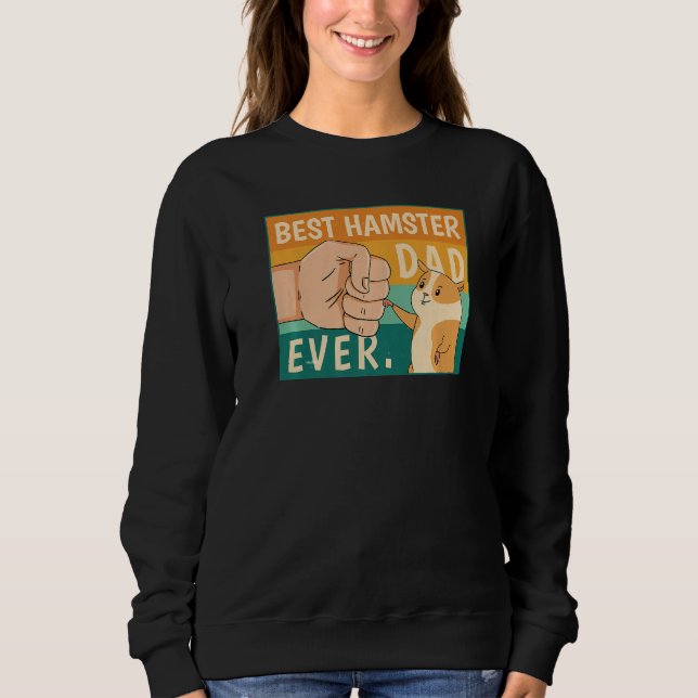 Moletom World's Best Hamster Dad Costume For Animal Lovers (Frente)