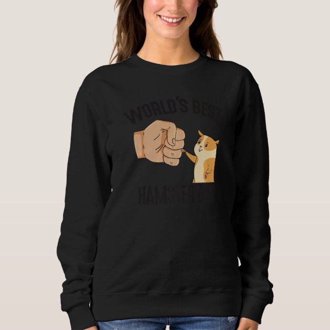 Moletom World's Best Hamster Dad Costume For Animal Lovers (Frente)