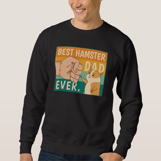 Moletom World's Best Hamster Dad Costume For Animal Lovers (Frente)