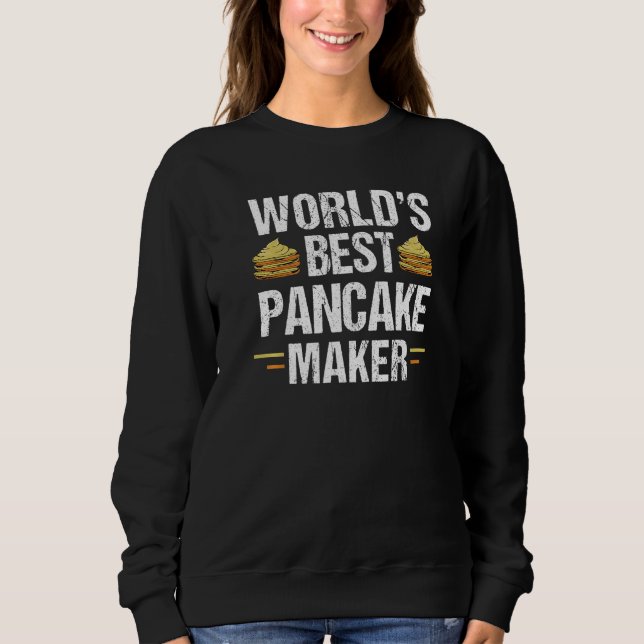 Moletom World's Best Pancake Maker Pancake Baking   1 (Frente)