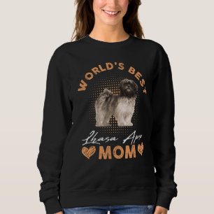 Moletom Worldu2019s Melhor Lhasa Apso Mãe Mulheres Cachorr