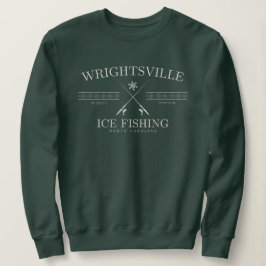 Moletom Wright tsville Beach Ice Fisheries, Carolina do No