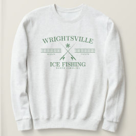 Moletom Wright tsville Beach Ice Fisheries, Carolina do No