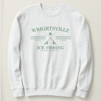 Moletom Wright tsville Beach Ice Fisheries, Carolina do No