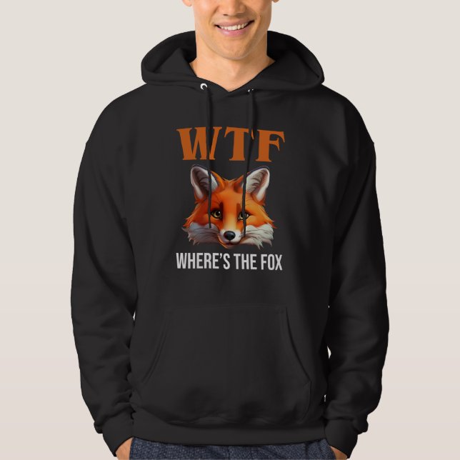 Moletom WTF - Onde está a Raposa (Frente)
