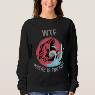 Moletom Wtf Onde Está O Peixe