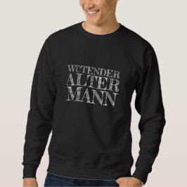 Moletom Wütender alter Mann Sweatshirt
